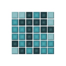 Mosaik- Mosaico mezcla Verde 2 x 2