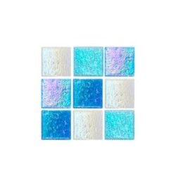 Vetro Venezia- Mosaico veneciano serie Brillare mezcla Malibu 2 x 2