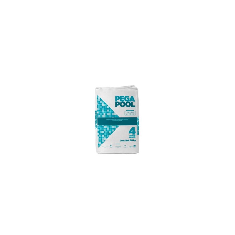 Italo Vitreo Pega Pool 20 kg color blanco