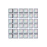 Mosaik- Mosaico color gris tornasol 2 x 2