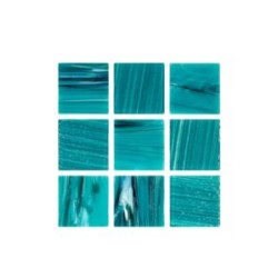 Cristalo Vitreo Luxe – Mosaico mezcla natura media 3.5 x 3.5